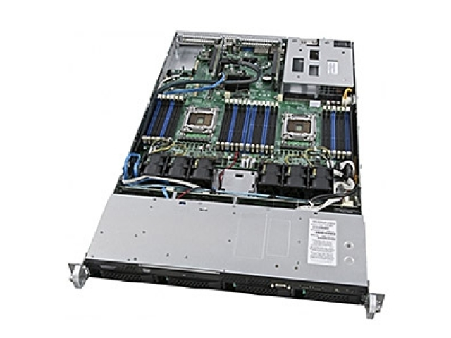 Intel Server System R1304gz4gc Intel Server Board S2600gz4 4x3 5 Hotswap Drive Carriers Right Angle Sff8087 To 4x7pin Cable 2xcpu Heatsinks 2 Risers 1x16 Pcie Fhhl Slot On Each 2x750w Ac Power Supply Intel Remote