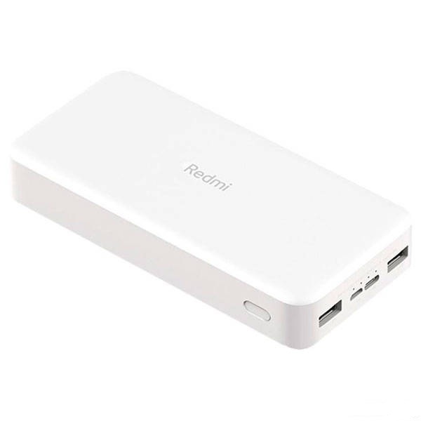 Vneshnij Akkumulyator Redmi Power Bank Fast Charge Pb200lzm Vxn4285gl 20000mah White Vyhod 2xusb A Parametry Vyhoda 1 Port 5 1v 2 4a 9v 2a 12v 1 5a 2 Porta Vsego 5 1v 3 6a Obyom Akkumulyatora 20000mah Fakticheskaya Emkost 12000mah Vhod