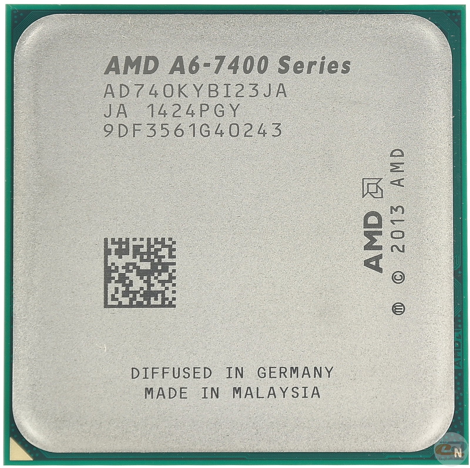 Amd Soc Fm2 A6 7400k Ad740kybi23ja 3 5 Ghz Turbo Frequency 3 9 Ghz L2 1mb 2 Core Int Radeon R5 756 Mhz Amd64 Sse2 3 4 2 Amd V Nx Bit 65w 28 Nm Ddr3 Oem Mips By