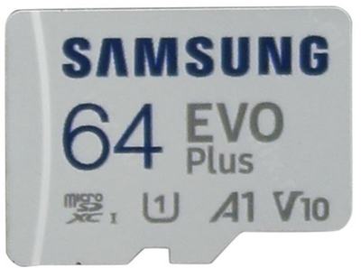 Карта памяти microsdxc uhs i u1 samsung evo plus 64 гб