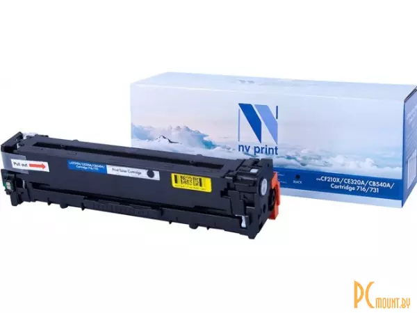 Картридж NV Print NV-CF210X/CE320A/CB540A/NV-716/731 Black