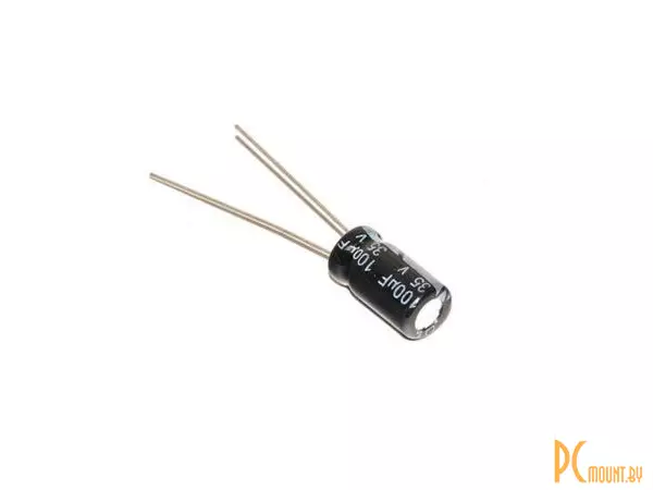 Конденсатор электролитический / Capacitor 100uF 35V