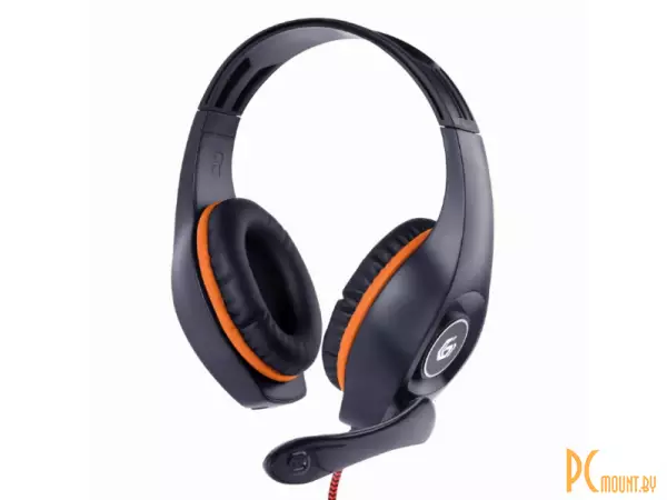 Наушники Gembird GHS-05-O Orange/Black