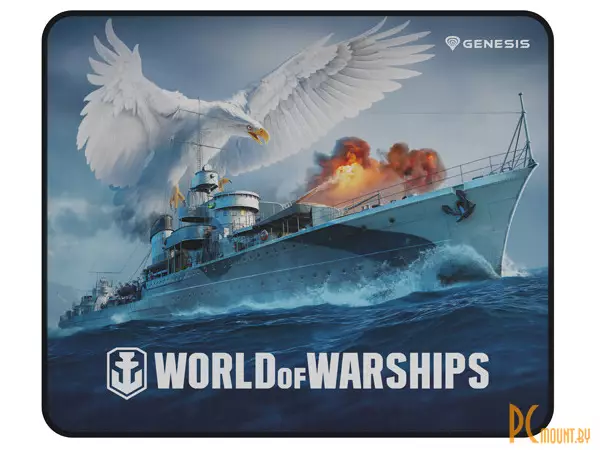 Коврик для мыши Genesis Carbon 500 M Wows Blyskawica (NPG-1738) (World of Warships)