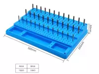 Подставка-органайзер для фрез 4-6мм, 288 мест