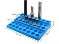 Подставка-органайзер для фрезерного инструмента 32мм, 40 мест