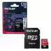 Карта памяти MicroSDXC, 128GB, Сlass 10, UHS-I, U3, Patriot PEF128GEP31MCX